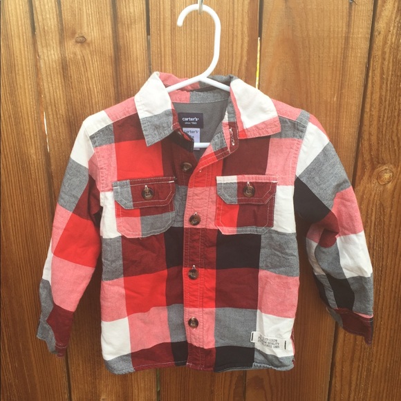 Carter's Other - Carters fleece lined flannel
